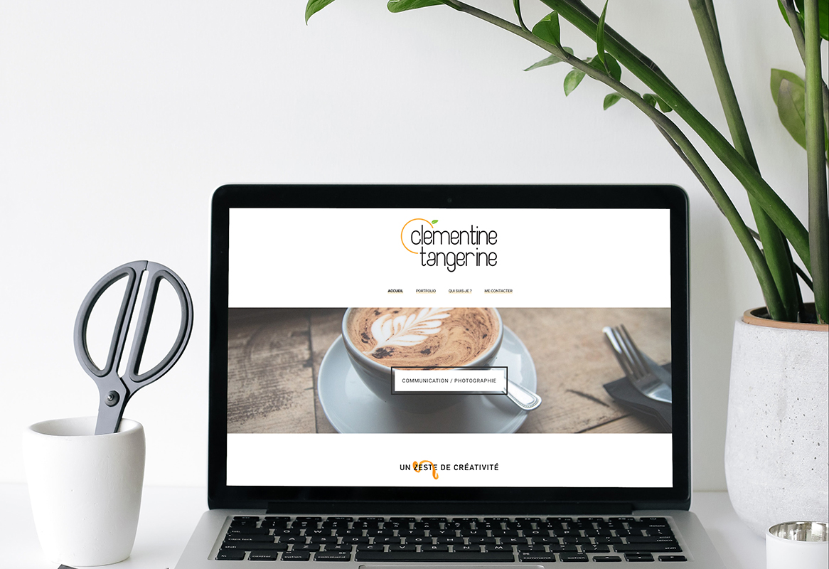 Création de site Internet pour Clementine Tangerine